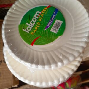 Falcon paper plates