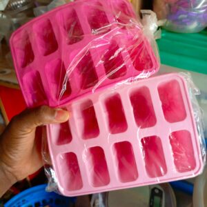 Silicone Popsicle Mold – 10 Slots with Plastic Sticks