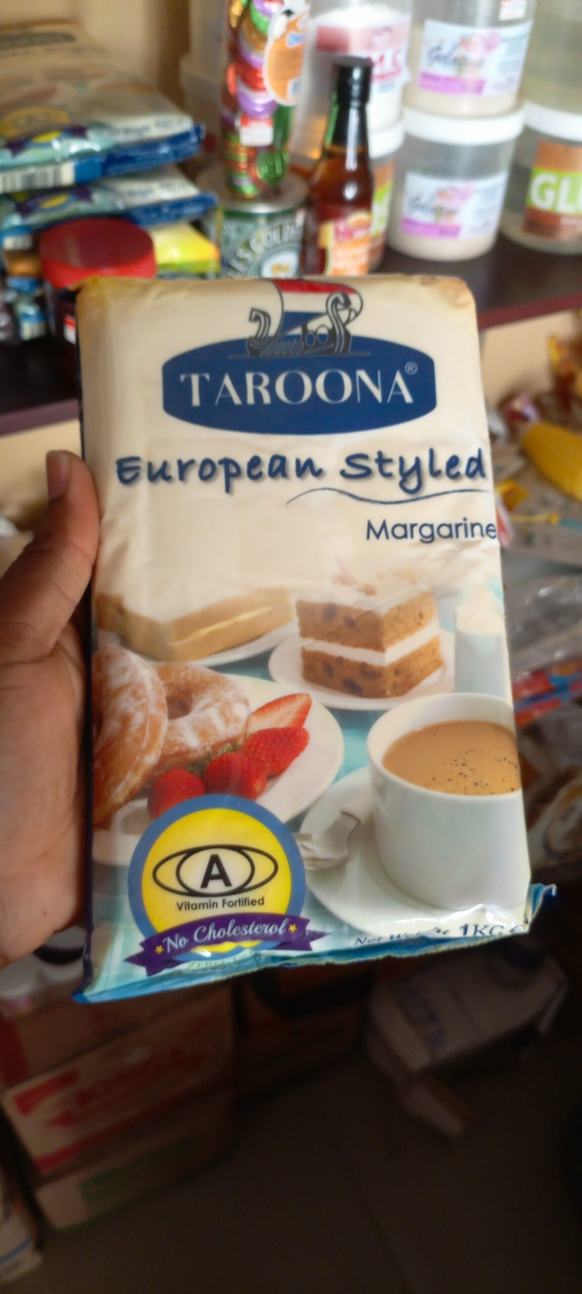 Taroona 1kg margarine sachet Taroona 1kg margarine sachet