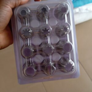 Large Piping Nozzles Set – 12 Pieces
