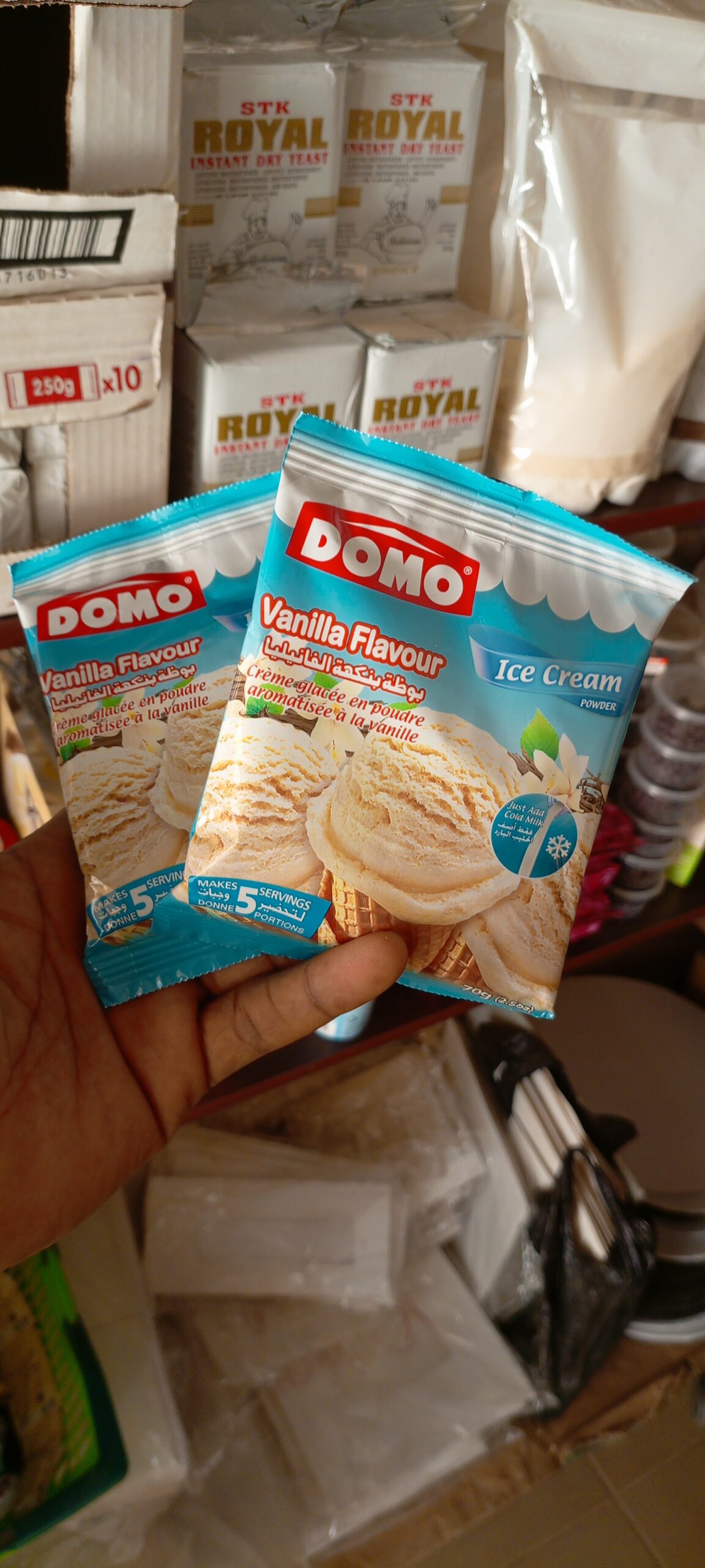 Domo Ice Cream Powder Domo Ice Cream Powder