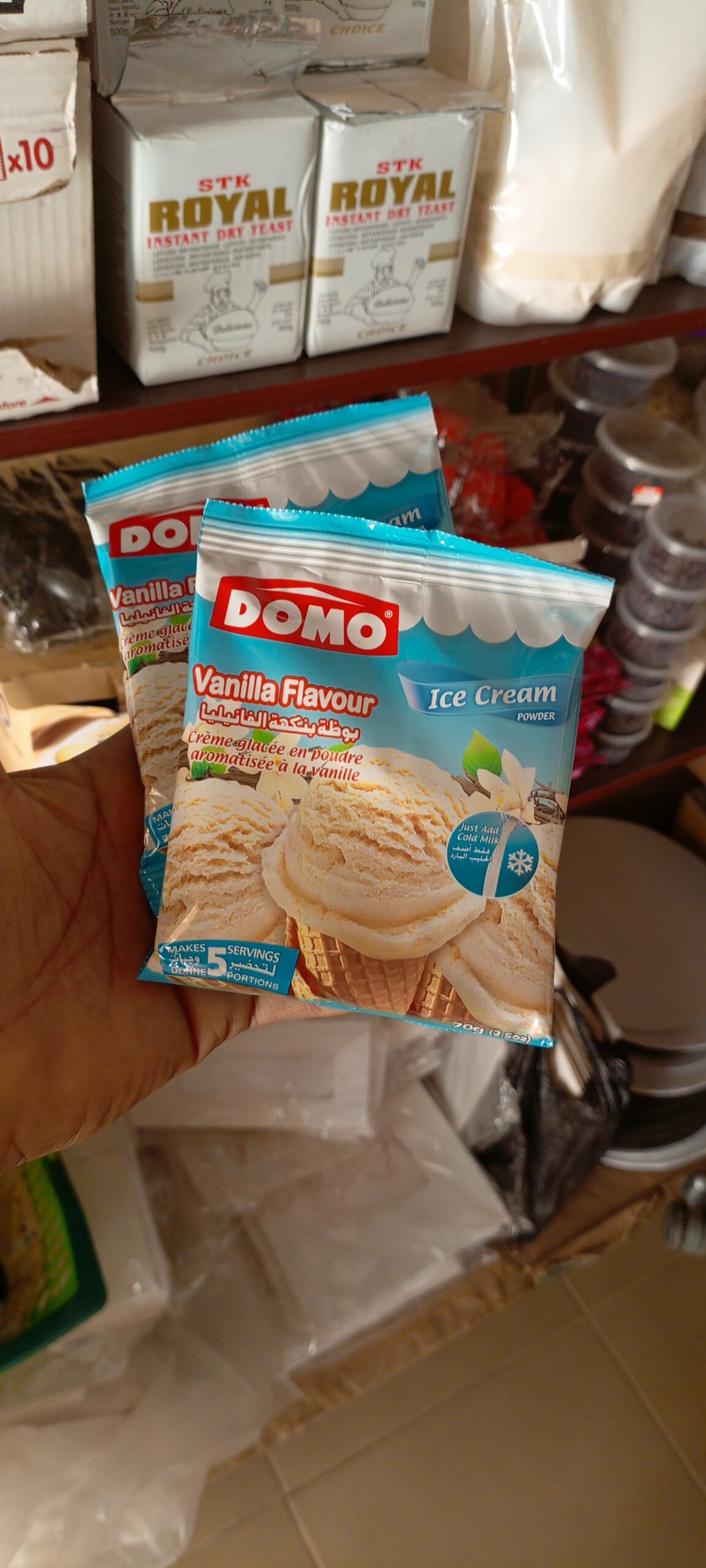 Domo Ice Cream Powder Domo Ice Cream Powder