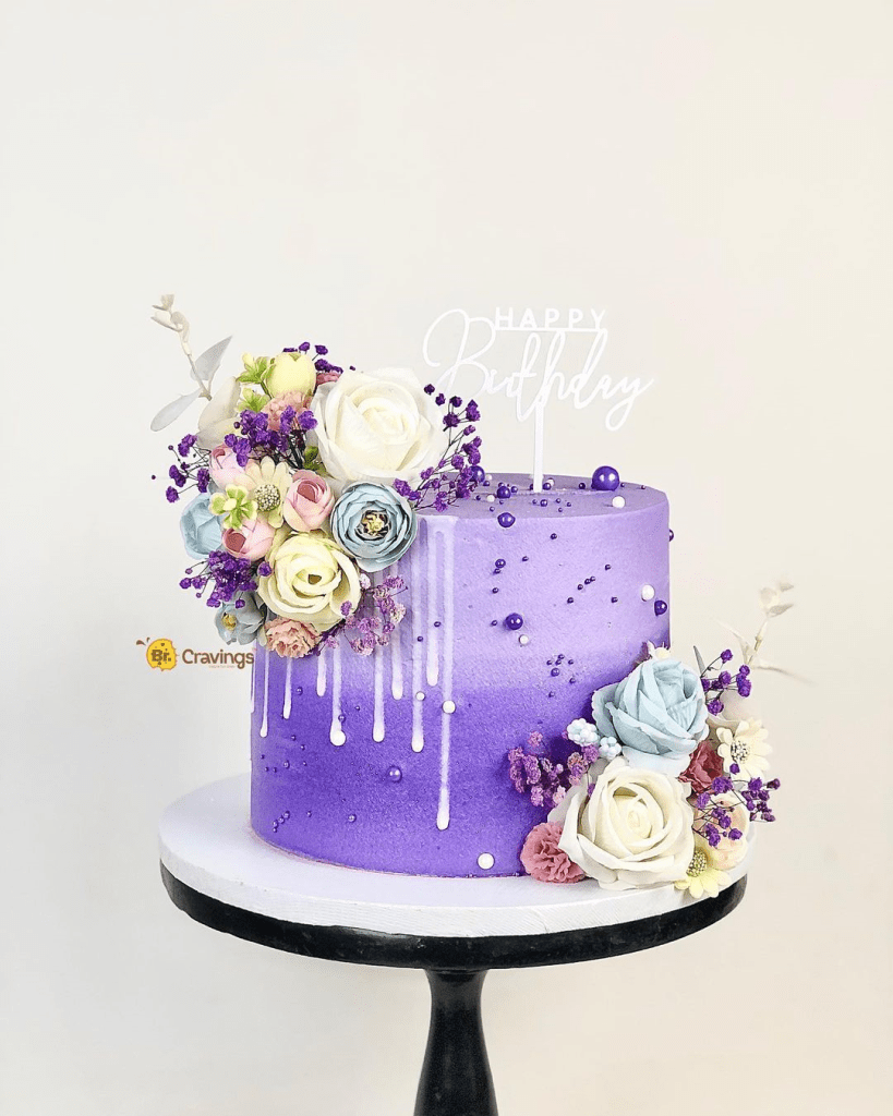 purple cake by br cravings
