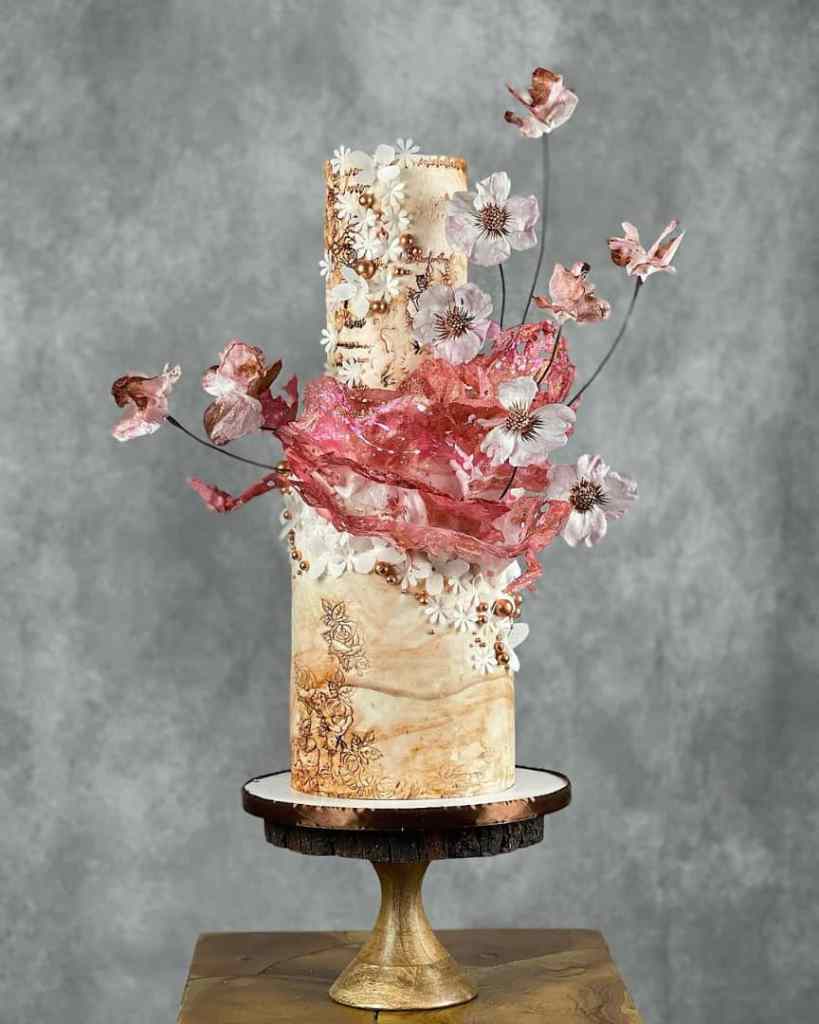 rostic pink by spring.bloom .cakes